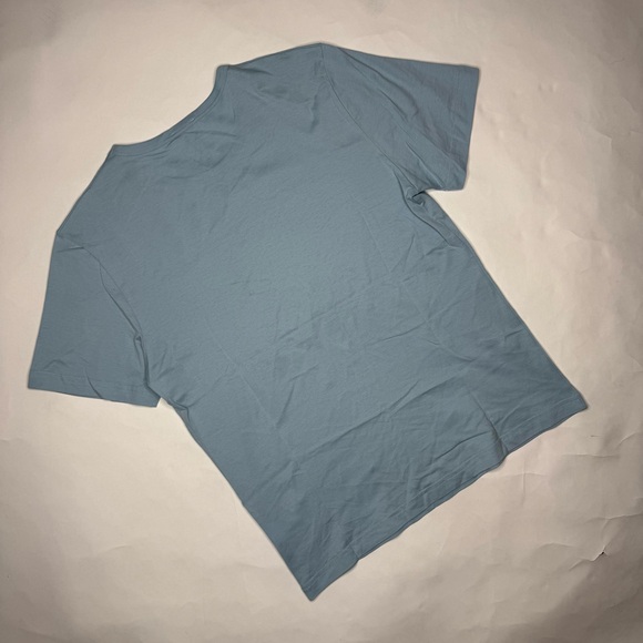 Ron Dorff Light Blue Eyelet Edition Crew Neck T-Shirt - Picture 6 of 9